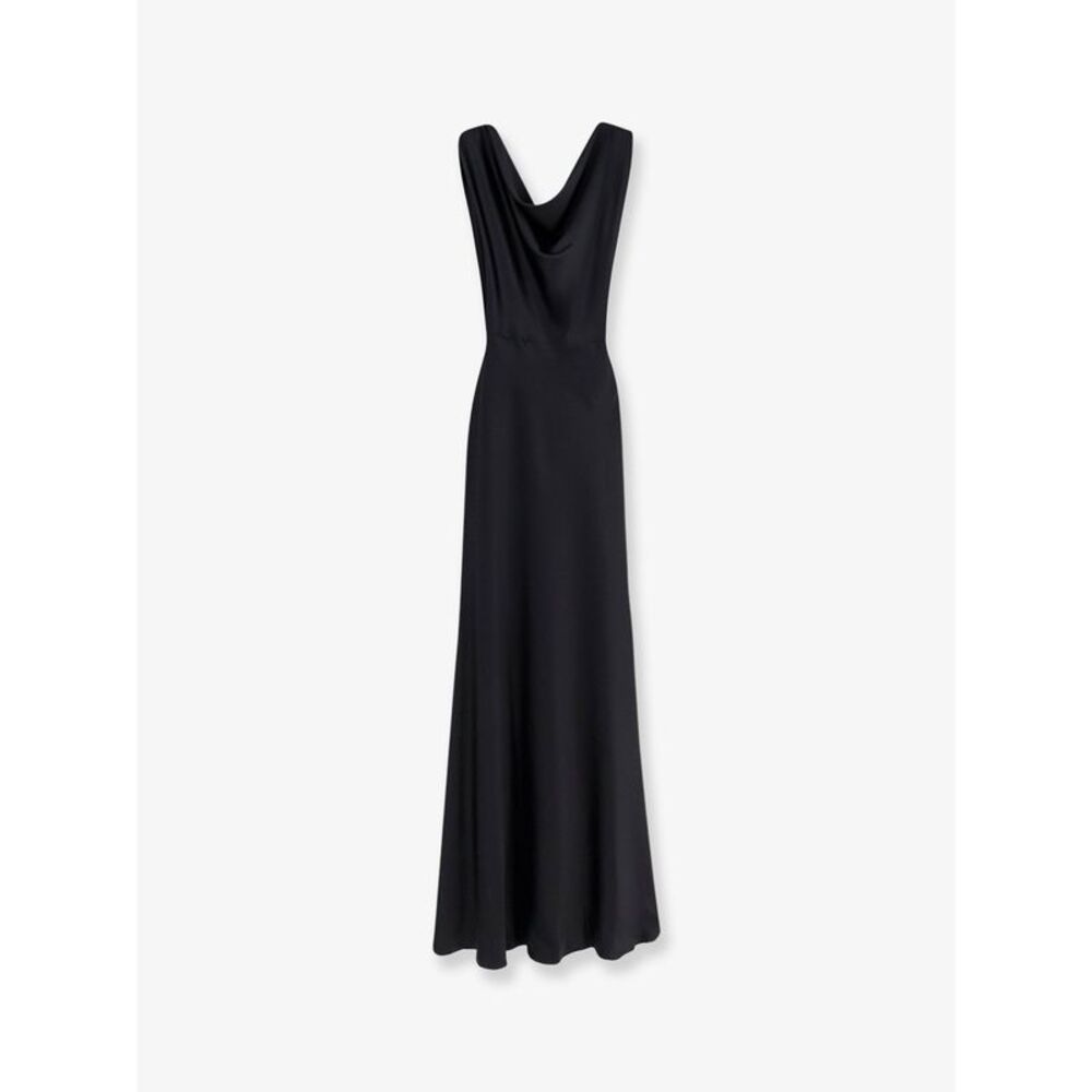 Actualee Women Satin Long Dress
